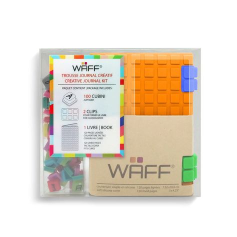 WAFF Mini Journal Combo Kit in Orange