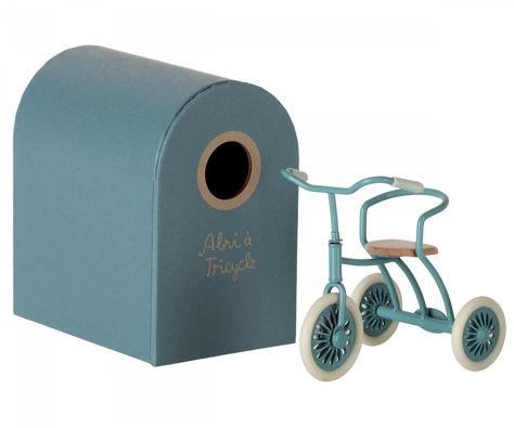 toy mouse tricycle in blue color
