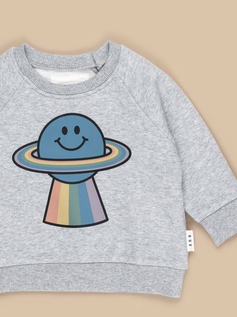 Huxbaby Rainbow Planet Sweatshirt