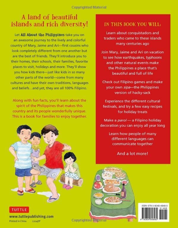 All About the Philippines: Stories, Songs, Crafts and Games for Kids