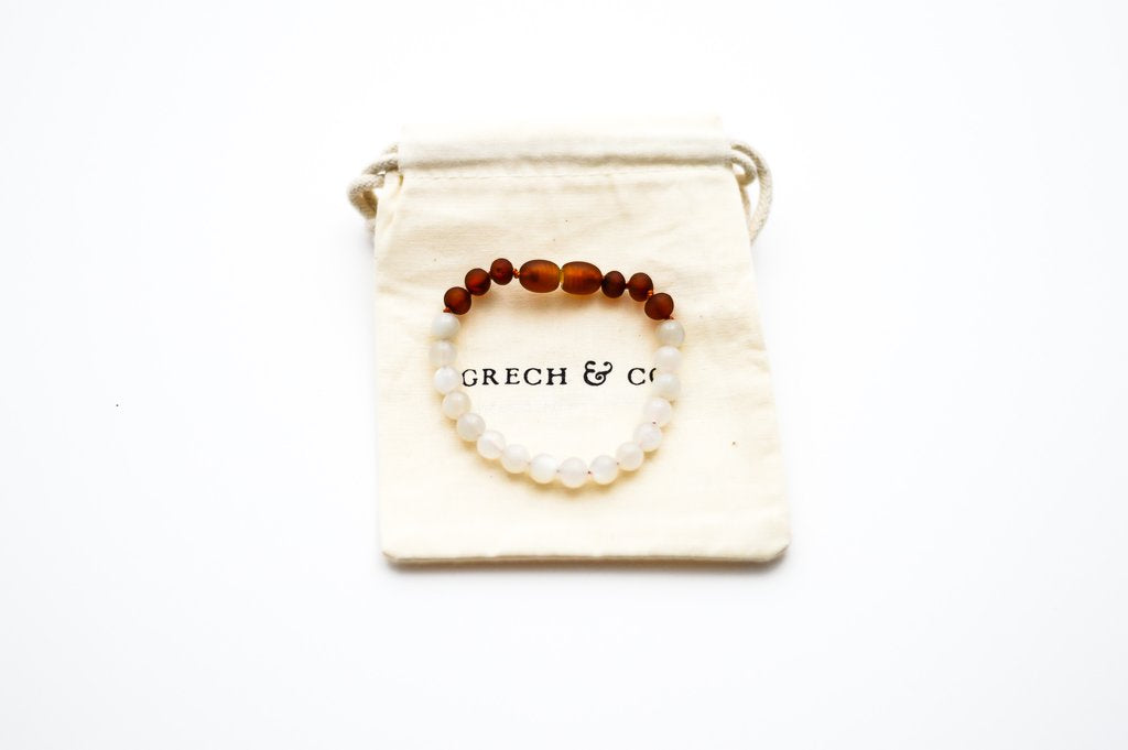 Grech &amp; Co Chakra Bracelet/Anklet in Moonstone
