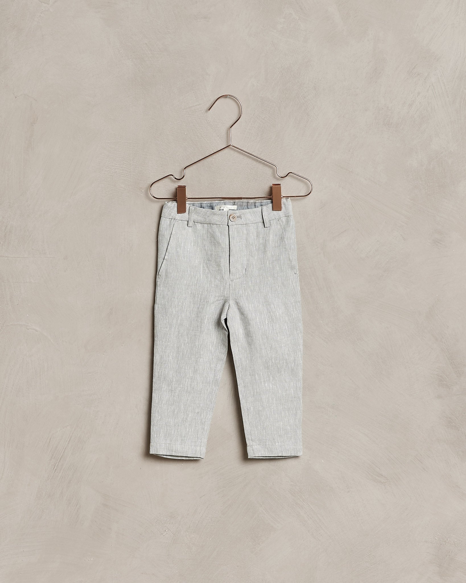 boys chambray suit pant
