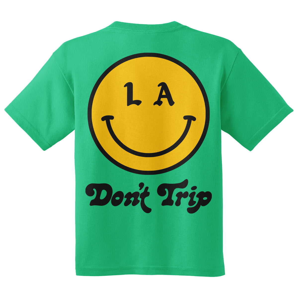 Free & Easy | Be Happy Kids SS Tee in Green