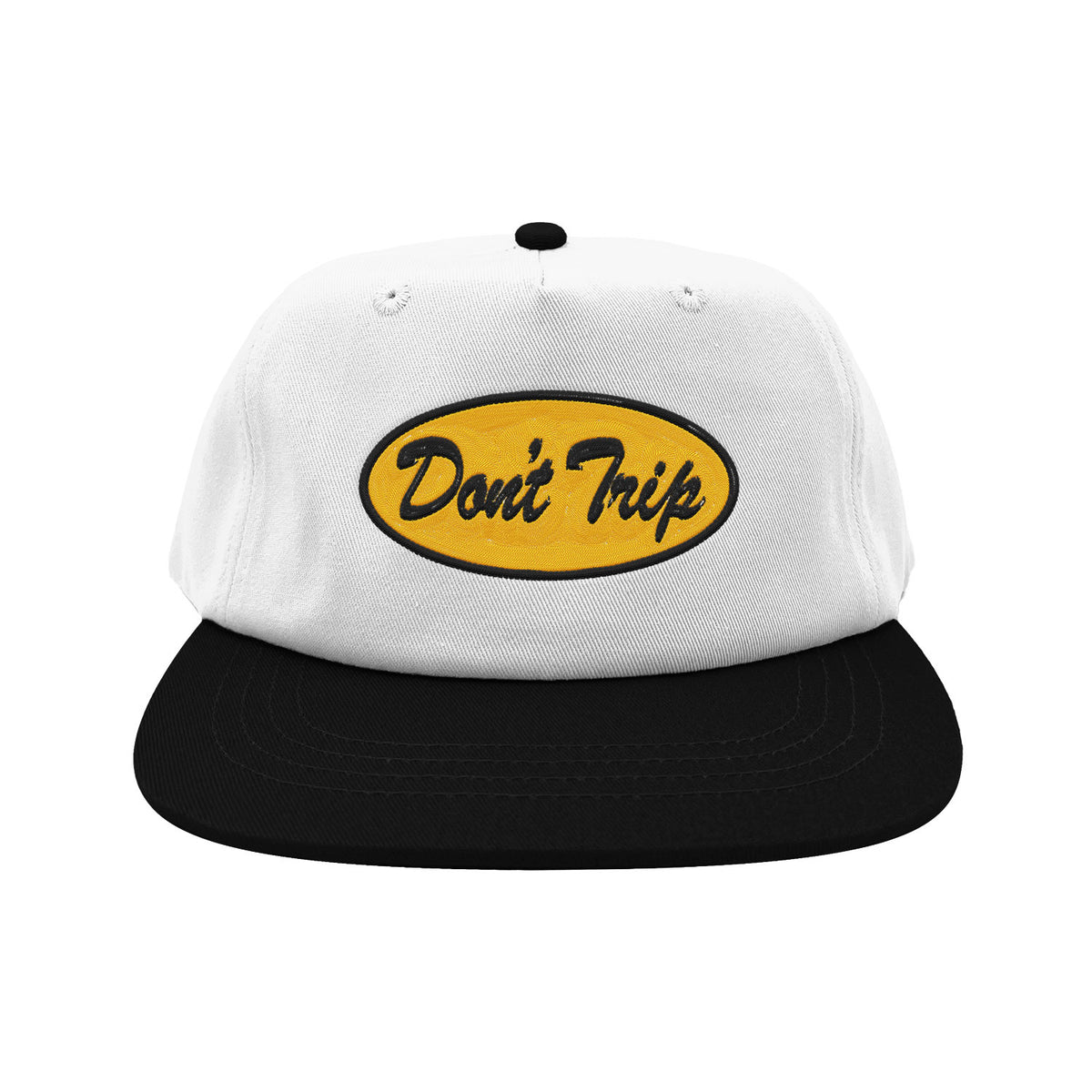 Free &amp; Easy | Oval Two Tone Short Brim Snapback Hat