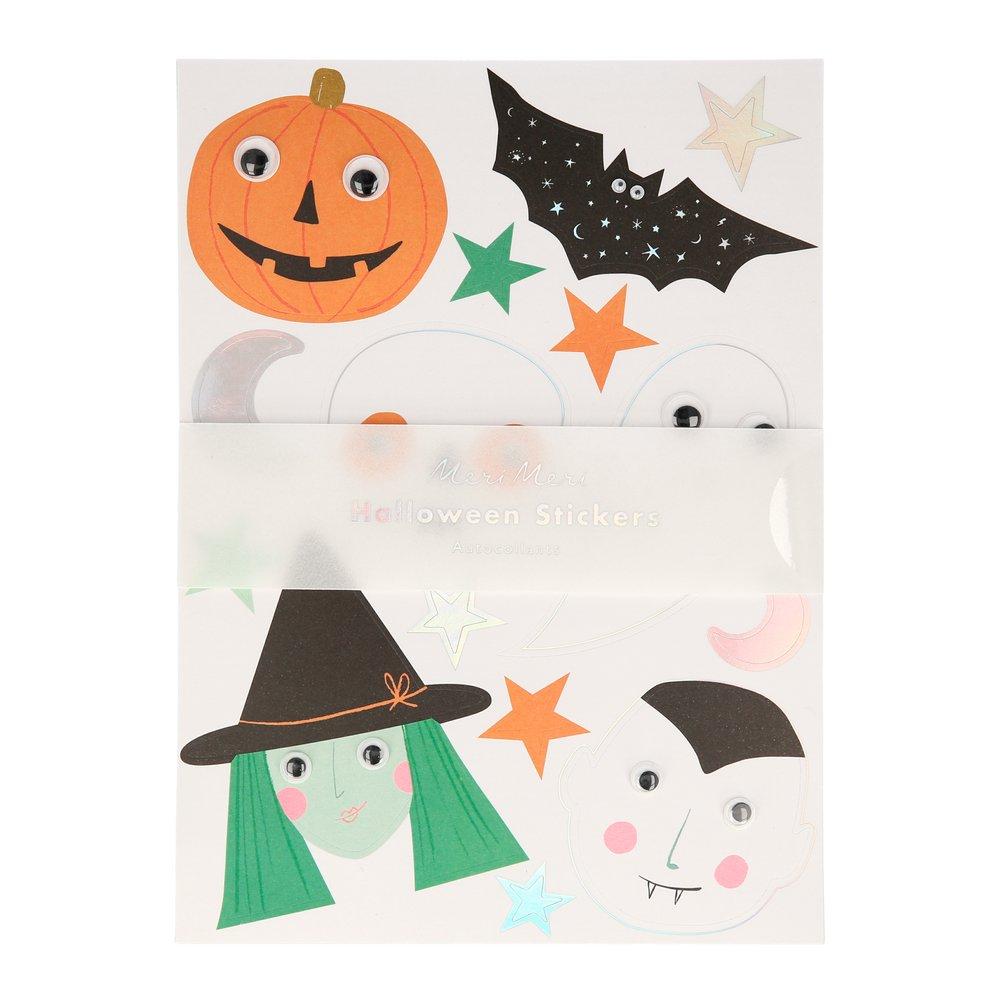 Meri Meri Halloween Motif Sticker Sheets (set of 5 sheets)