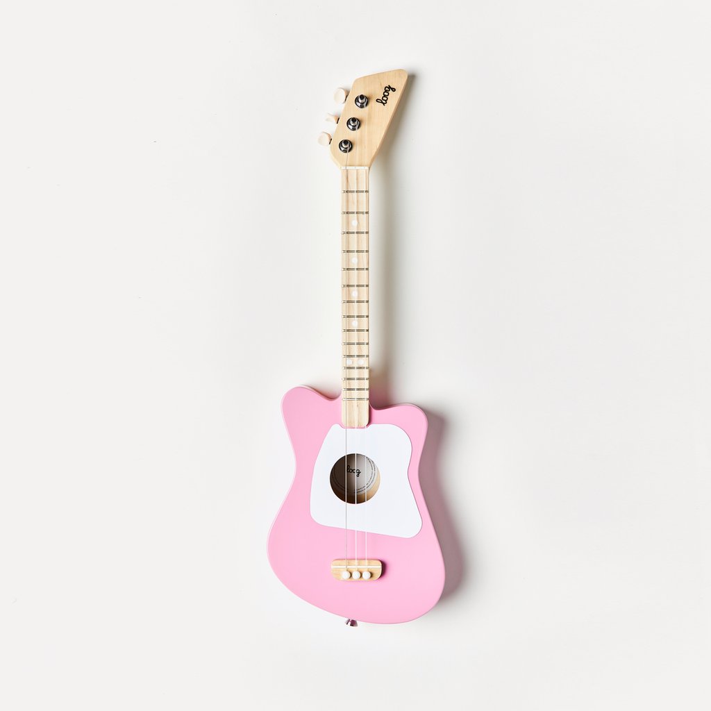 Loog Mini Guitar in Pink