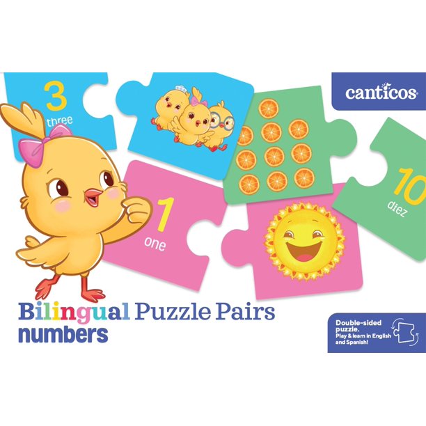 Bilingual Puzzle Pairs: Numbers