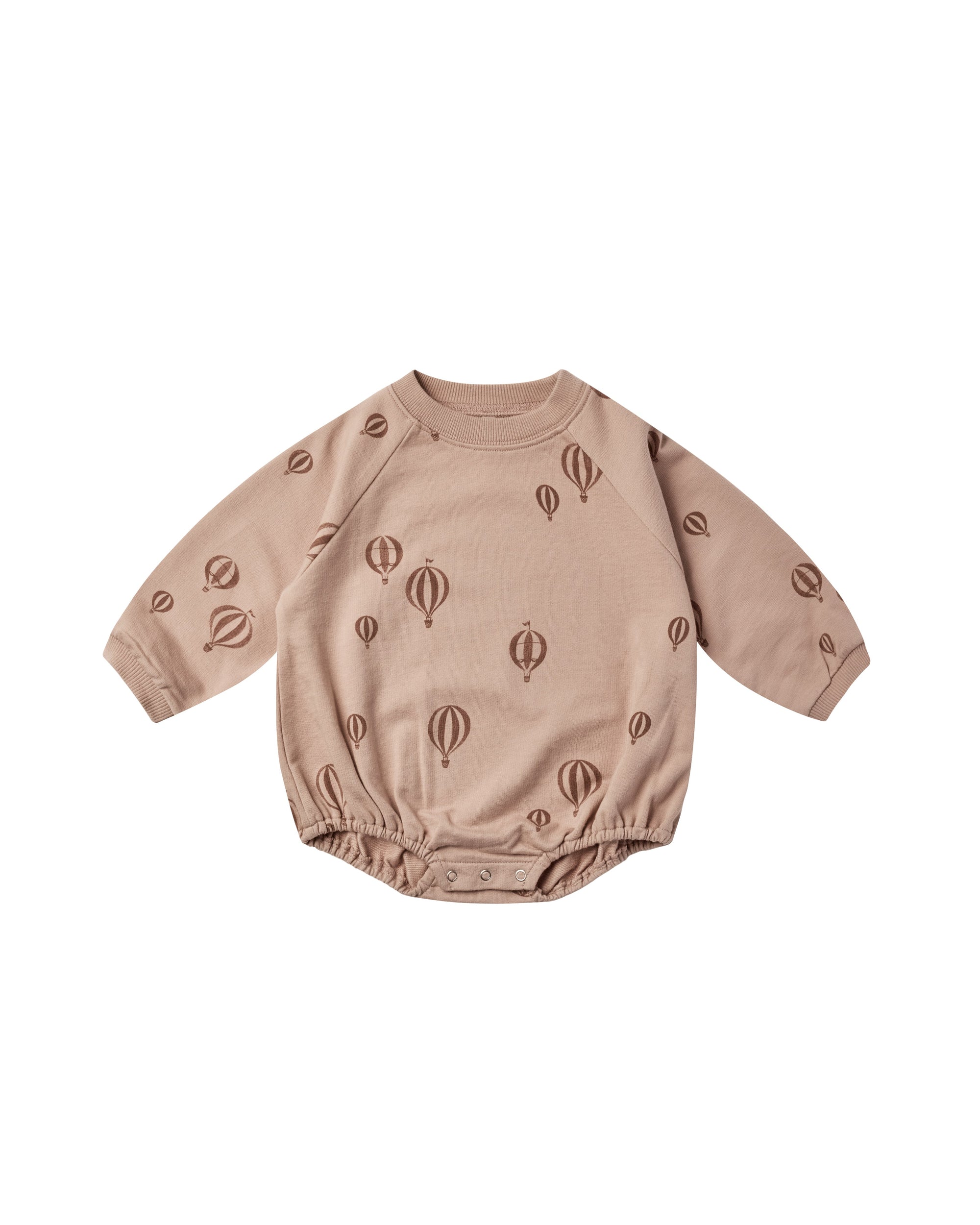 Rylee & Cru Crew Neck Romper - Hot Air Balloons