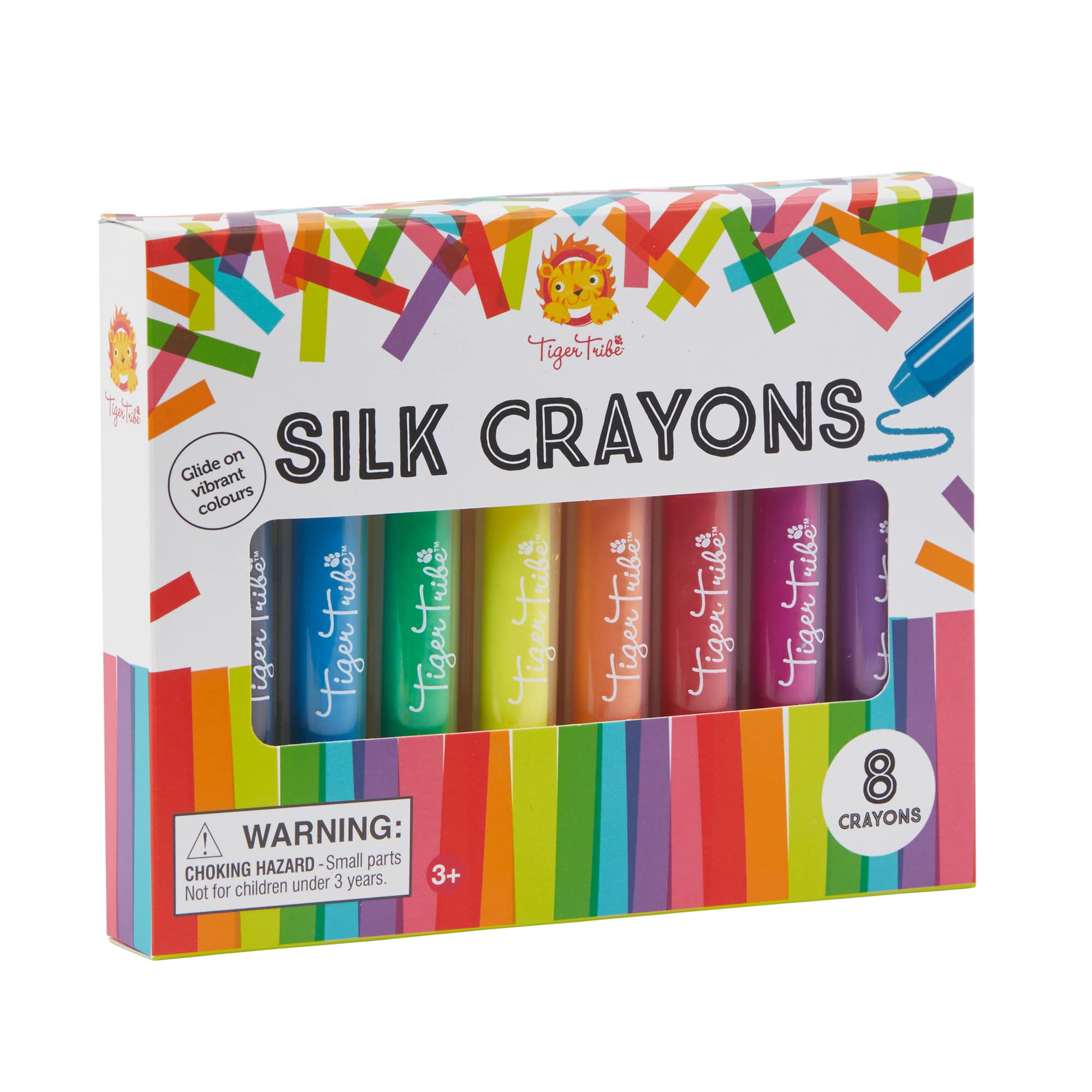 Schylling Tiger Tribe Silk Crayons