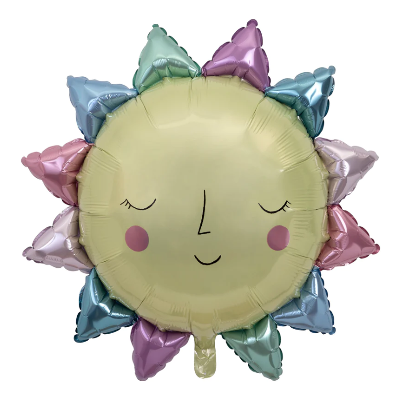 Meri Meri Rainbow Sun Foil Balloon