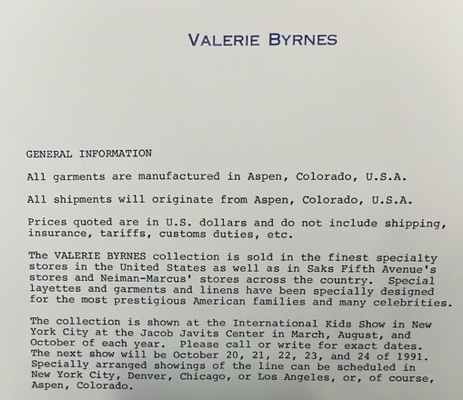 Vintage Valerie Byrnes 1980&#39;s Girls Floral Chenille Jumper 3T