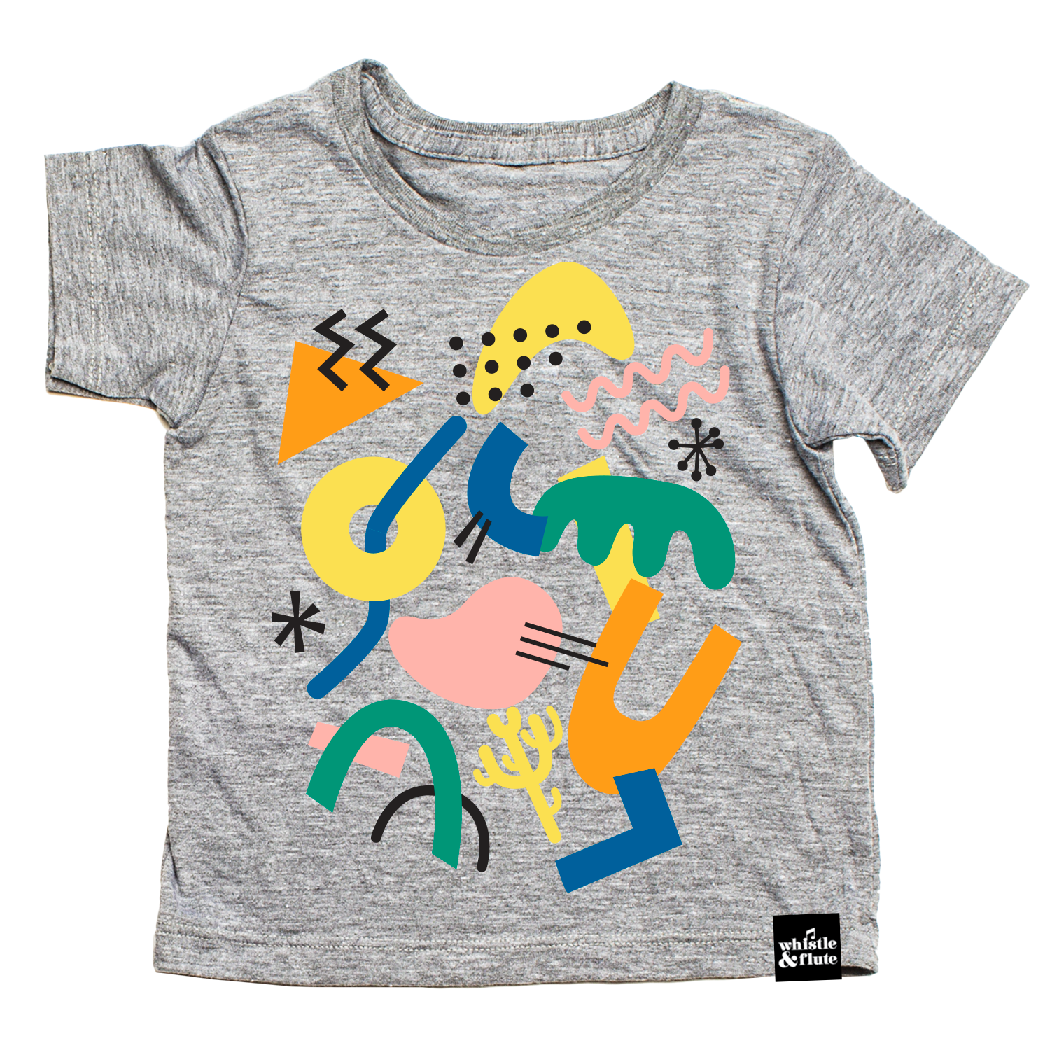 Whistle & Flute Abstract Shapes T-Shirt