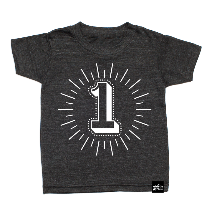 Whistle &amp; Flute Milestone Number T-Shirt No. 1