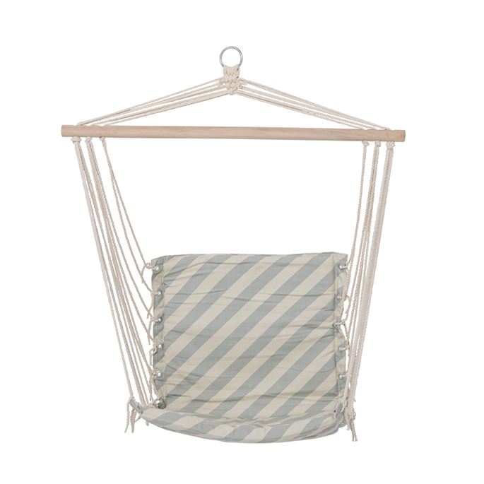 Cotton and Wood Hammock by Bloomingville | Sweet Threads