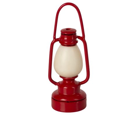 maileg vintage lantern in red color 