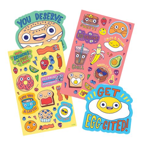 Ooly | Brunch Buddies Scented Stickers
