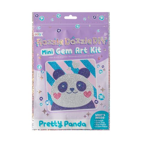 Ooly | Razzle Dazzle Diy Gem Art Kit - Pretty Panda