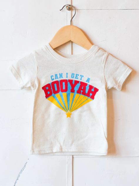 Ambitious Kids | Can I Get A Booyah Graphic Tee | Cream