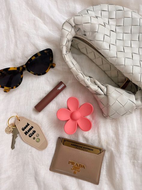 Sun Peony Coconut Good Moms Club Keychain