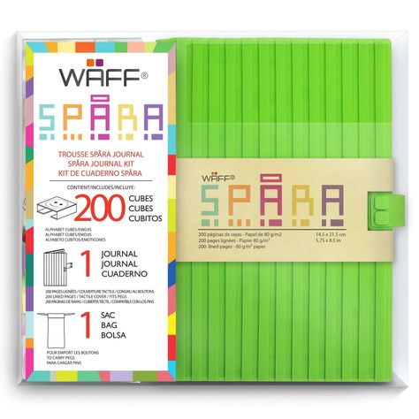 WAFF Spara Large Journal Combo Kit in Green