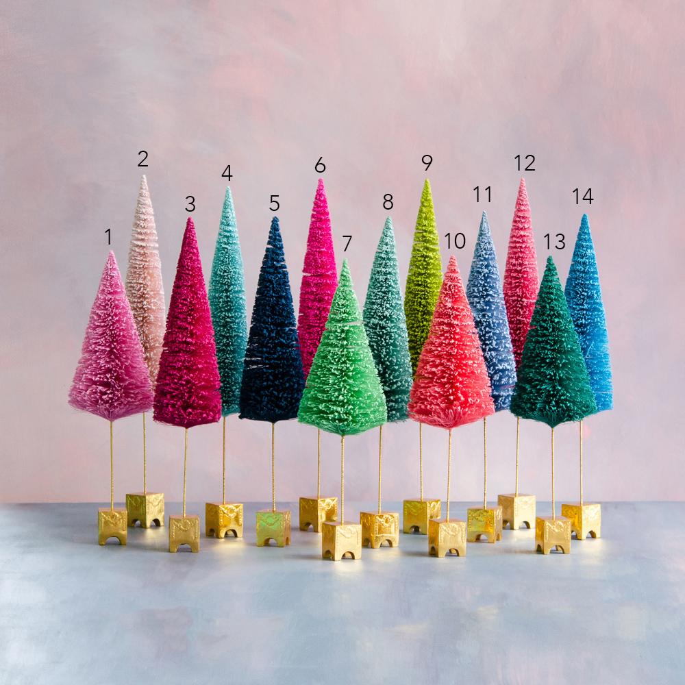 Glitterville Colorful Forest Sisal Tree in Large | Sweet Threads