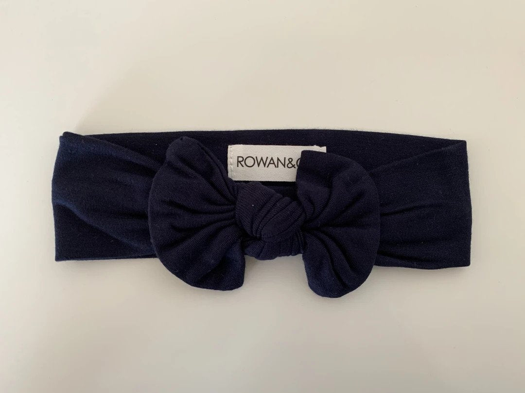 Rowan &amp; Co Navy Headwrap