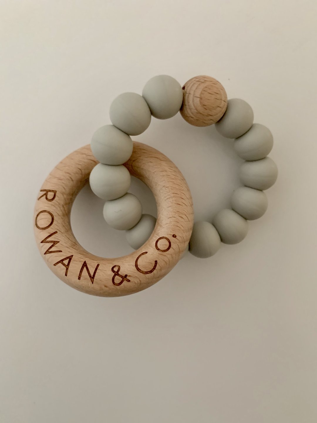 Rowan &amp; Co Catherine Teether in Pewter